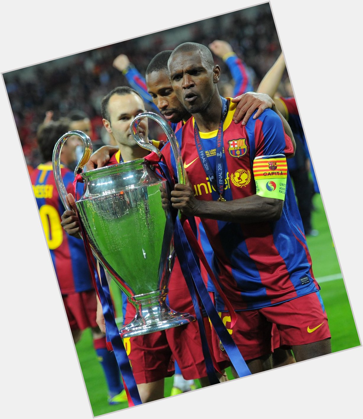 Wish two-time winner & Barcelona hero Éric Abidal a happy birthday!   