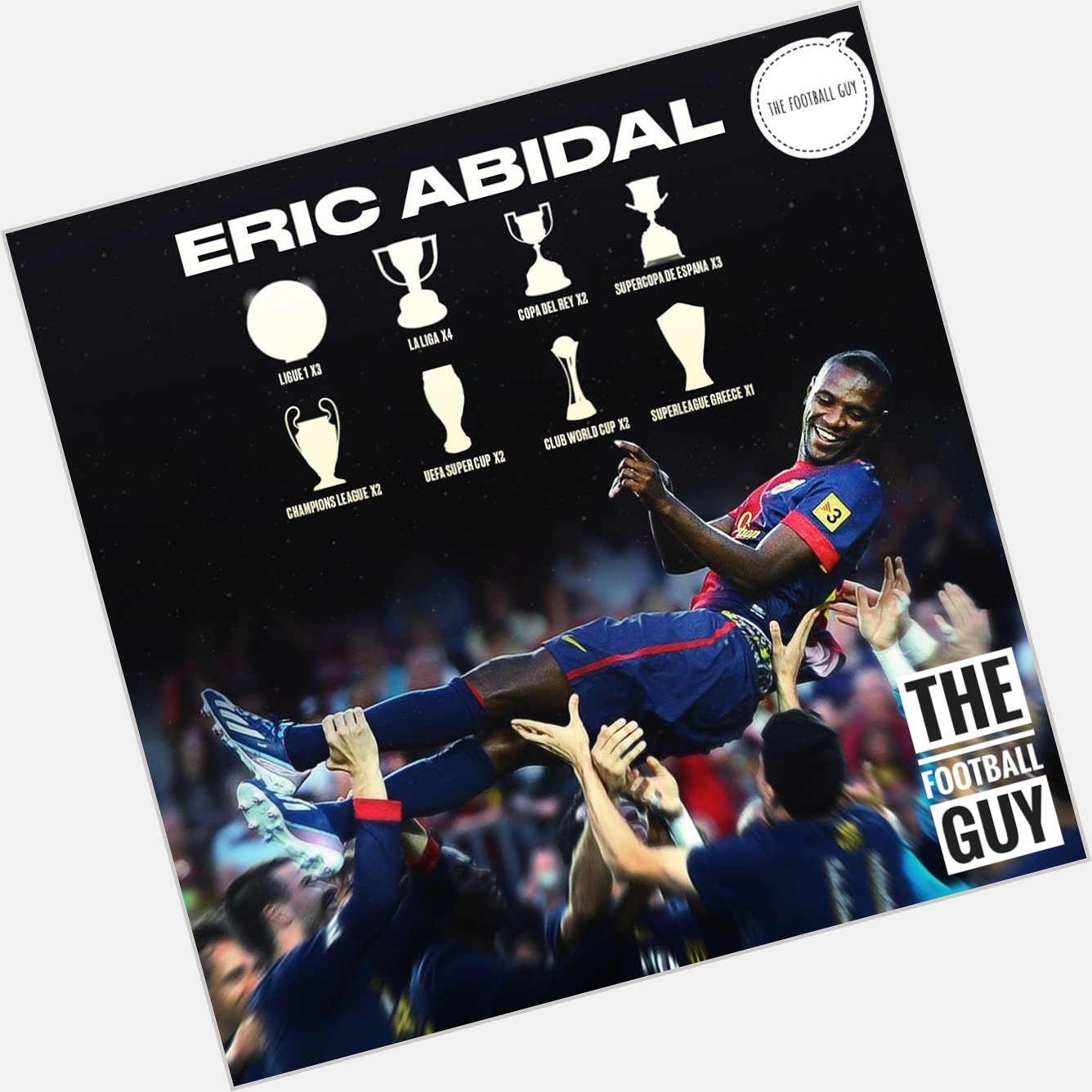 Happy birthday to Eric Abidal, a fighter on and off the pitch   