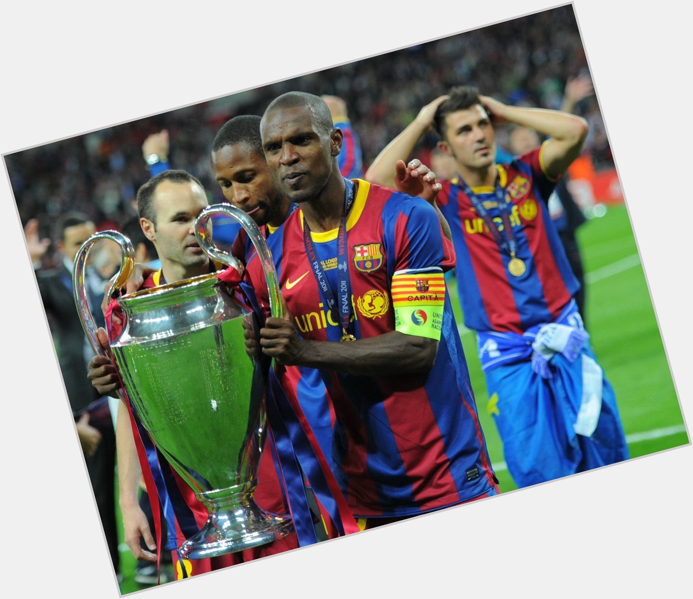 Happy birthday to the man who fought cancer twice, Eric Abidal. 