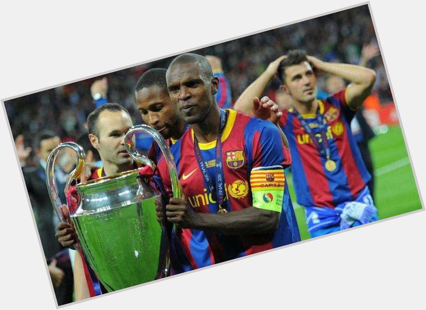 Happy 39th BIrthday to Eric Abidal. What a signing he has been for us.

