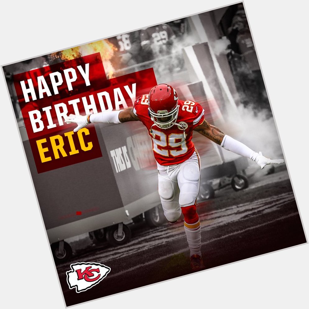 Happy Birthday to Chiefs Safety Eric Berry   