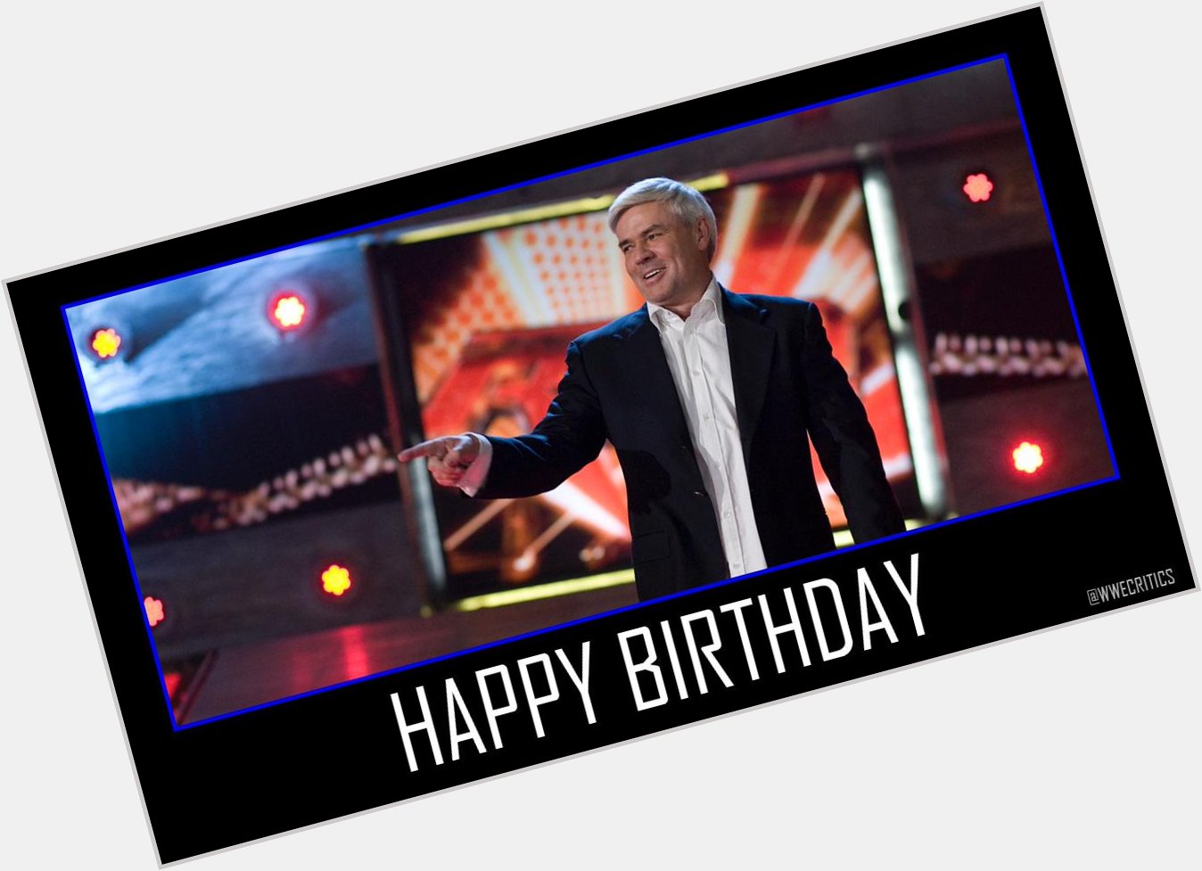 Happy 64th Birthday to former General Manager, Eric Bischoff. 