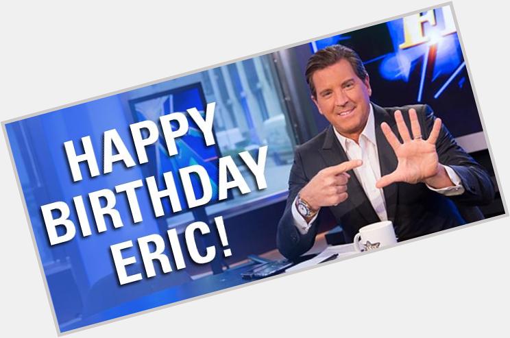   Join us in wishing a happy birthday! How old is Eric Bolling? He say \"this many.\"