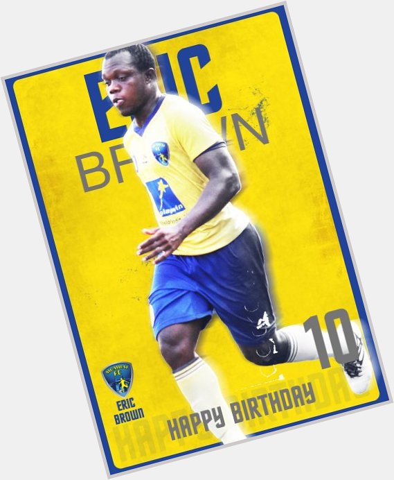 Join us in wishing our midfield power house - Eric Brown a very Happy Birthday!  