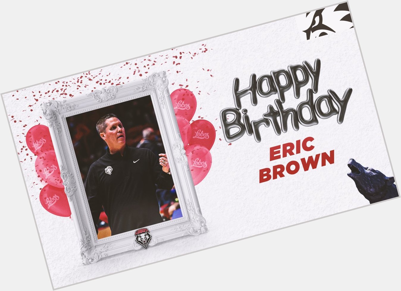   HAPPY BIRTHDAY!!  Wishing assistant coach Eric Brown a great day!! 
