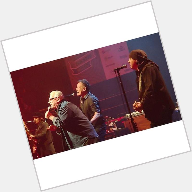 Bob agrees with Happy Birthday ERIC BURDON! (5-11-41). Shown here singing his heart out with Bruce Springsteen,Stev 