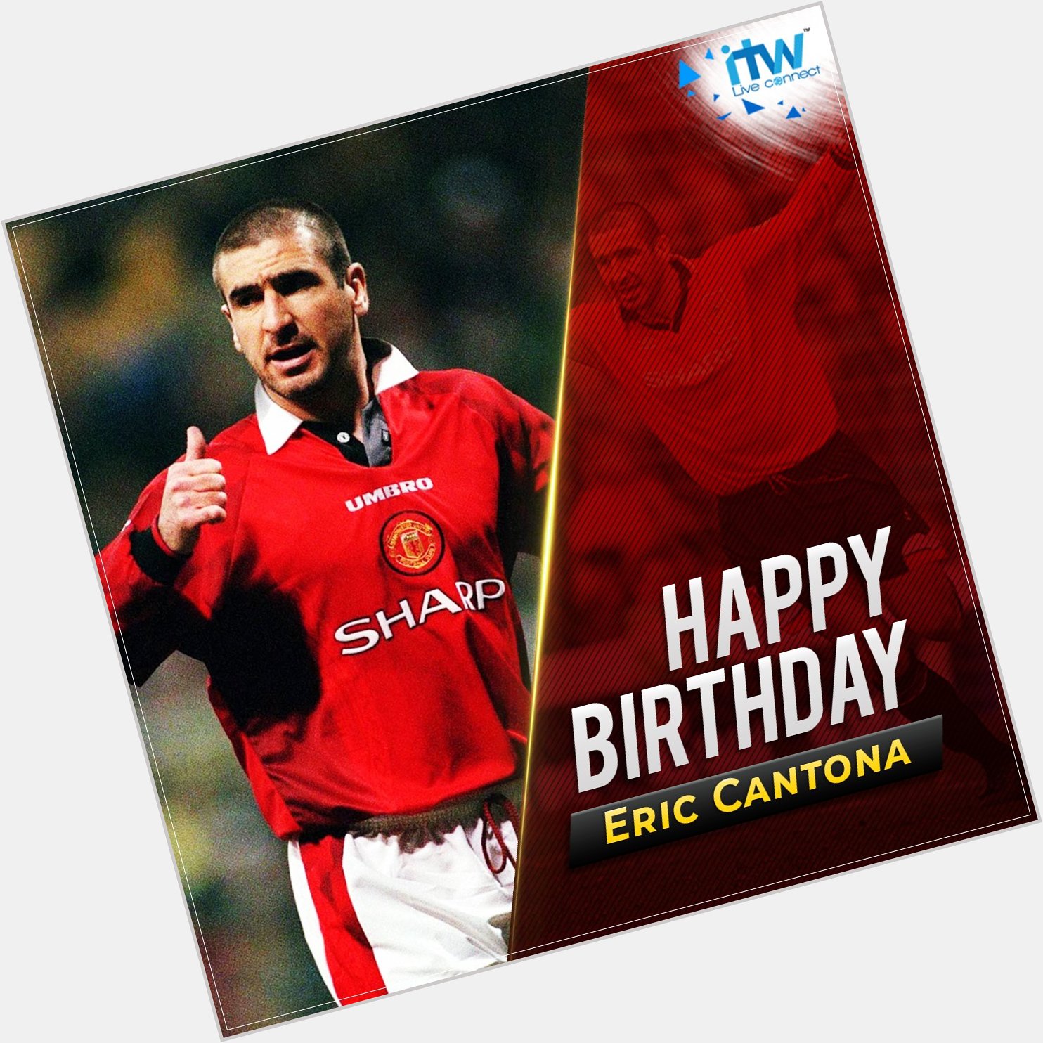 Wishing and Legend Eric Cantona a very Happy Birthday! \"The King\" turns 52 today. 