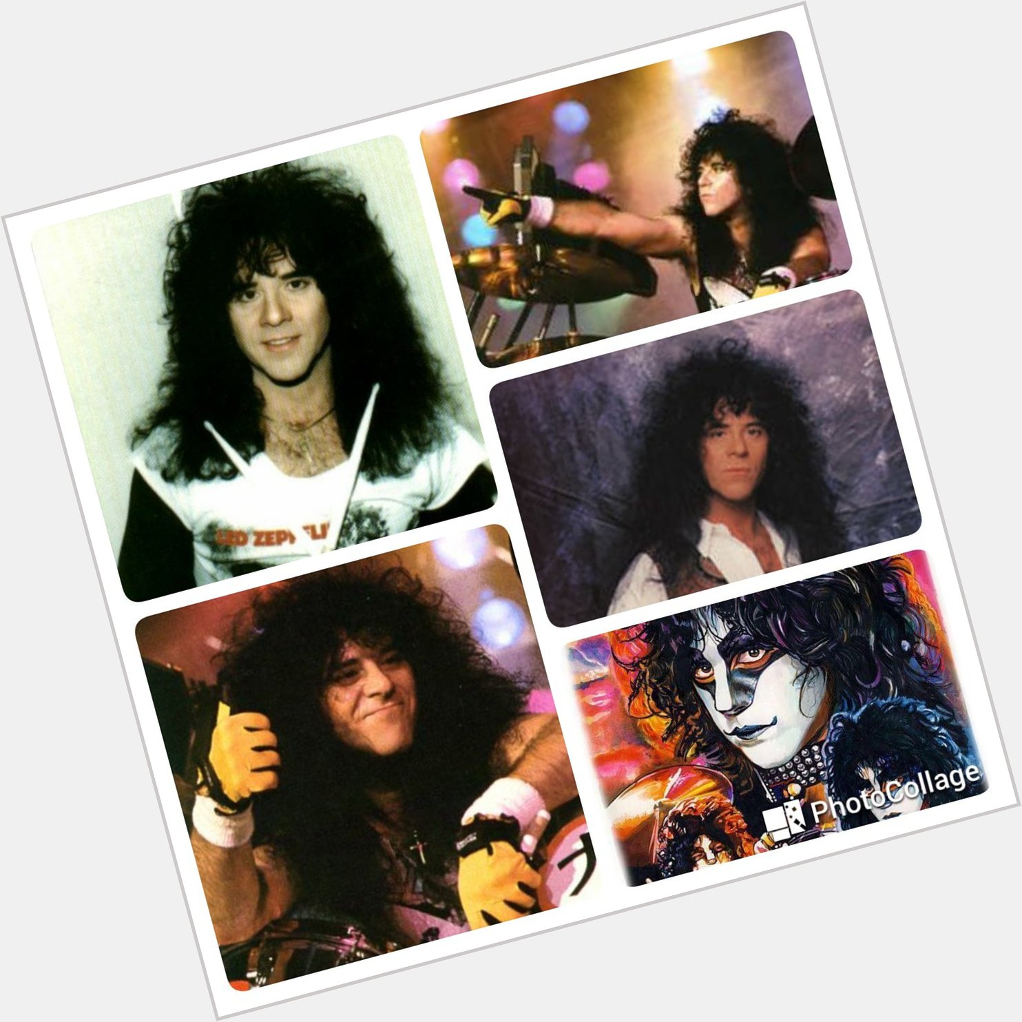  Eric Carr,happy birthday you were one of the best drummers : ) 