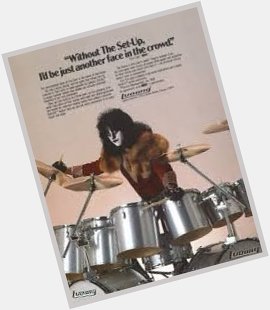 Remember this ad? Happy Birthday Eric Carr, he would ve been 72 today. Rest in peace Eric.    