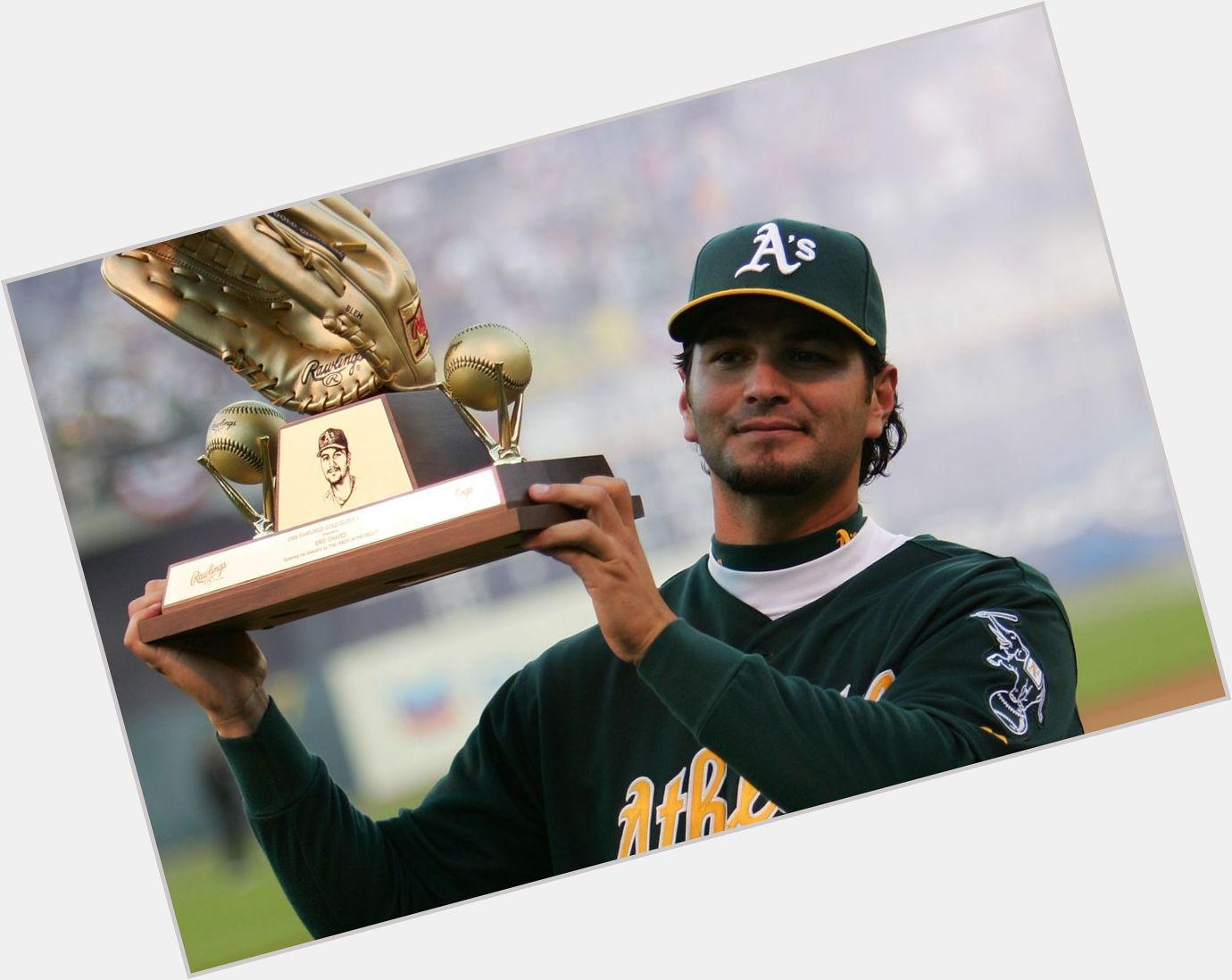 Happy 44th Birthday to former third baseman and six-time Gold Glove Award winner, Eric Chavez!  