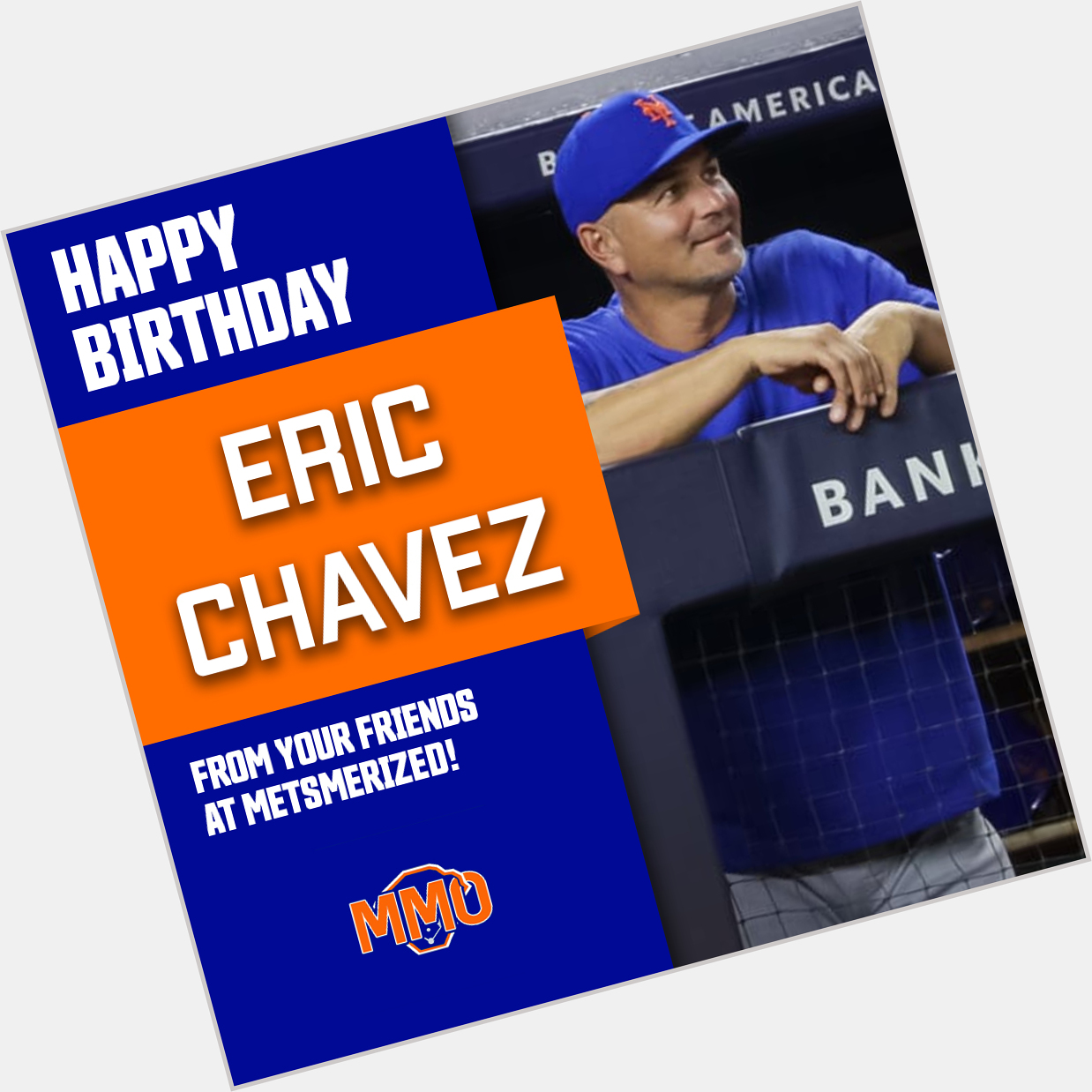 Happy Birthday to Mets Bench Coach and 6-time Gold Glover Eric Chavez! 