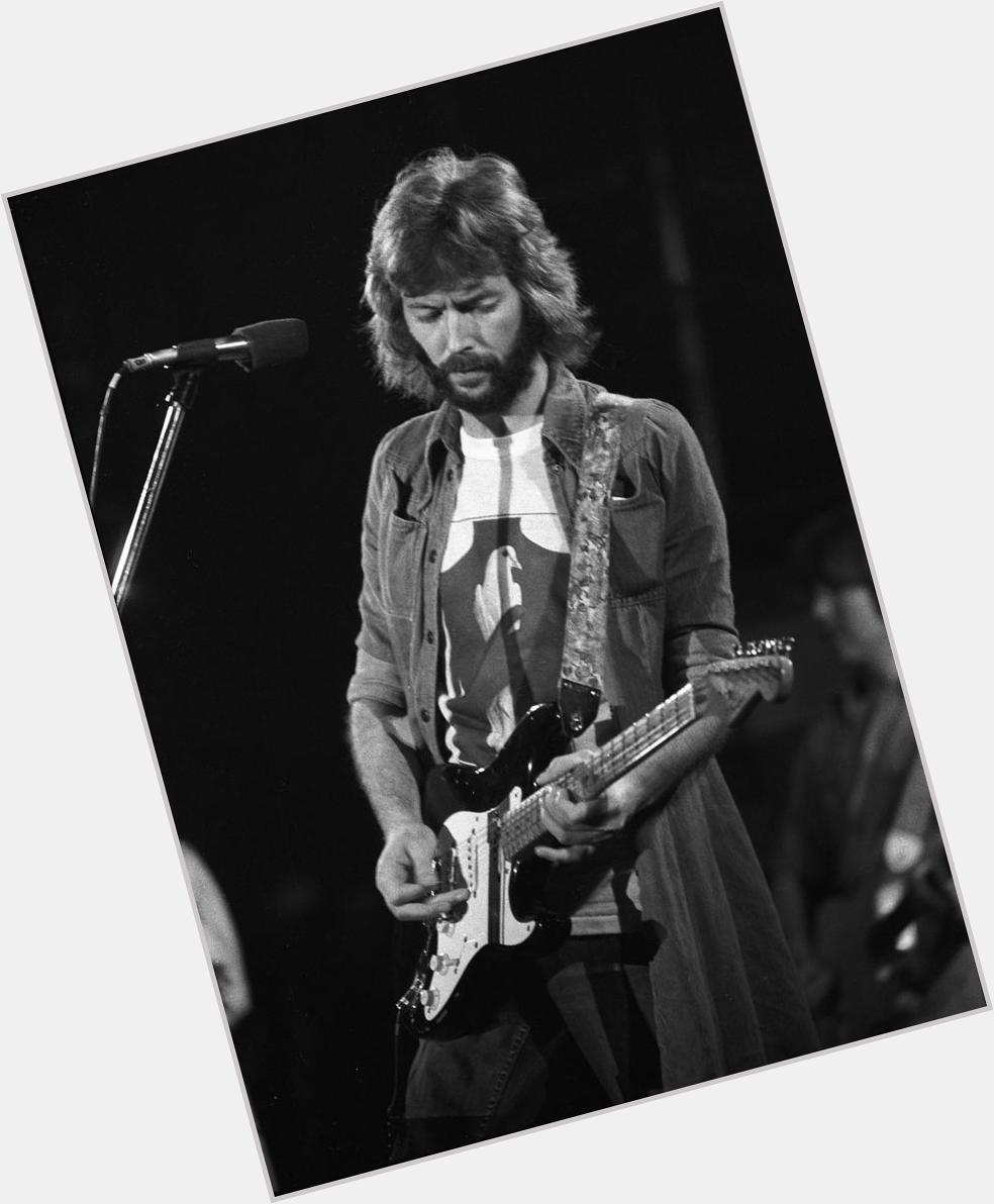 Happy 70th birthday Eric Clapton, the \slowhand\ guitar god. 