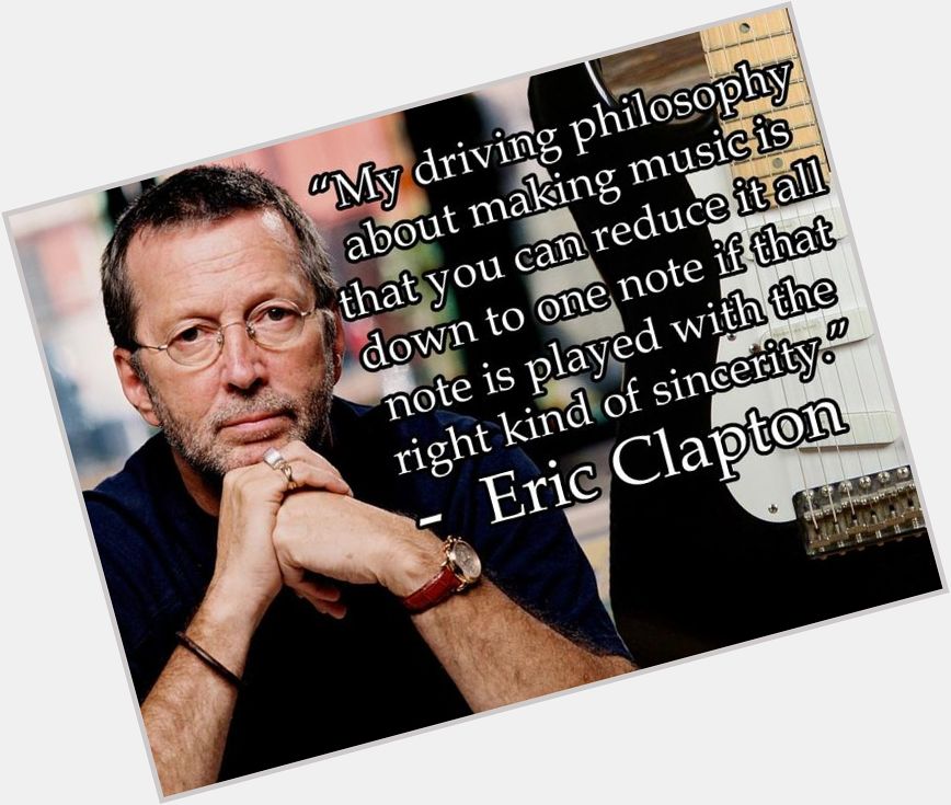 Happy 75th Birthday to the great Eric Clapton, who was born on this day in 1945 in Ripley, Surrey, England. 