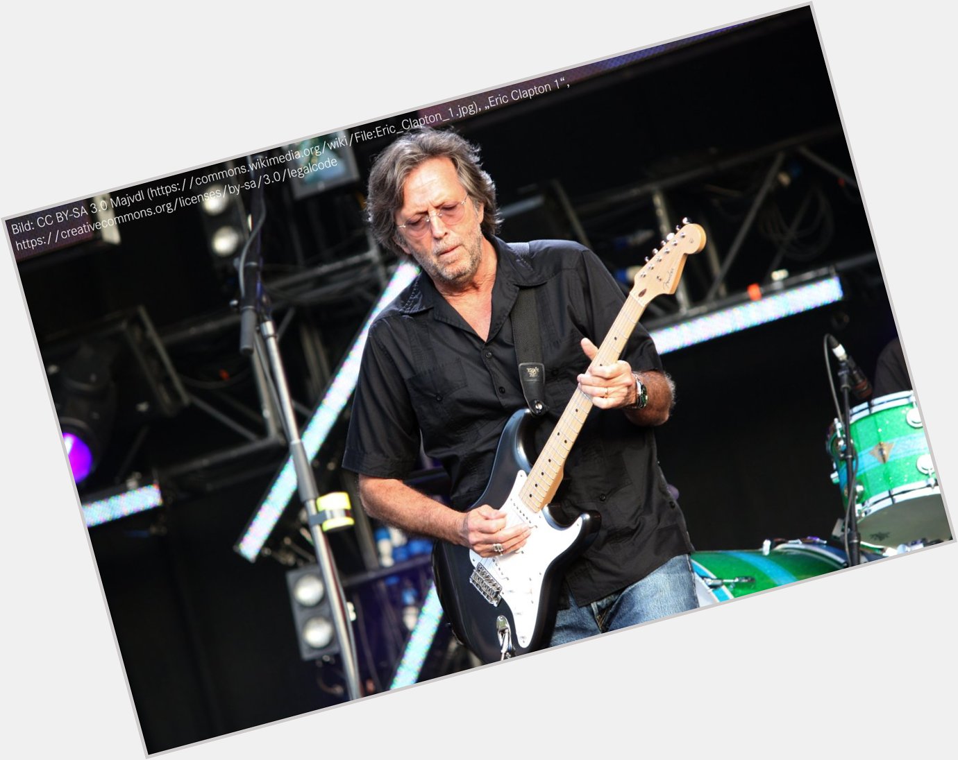 Eric Clapton wird heute 76! Happy Birthday! Er ist einer meiner Helden. Schon oft live gesehen. Keep on rockin! 