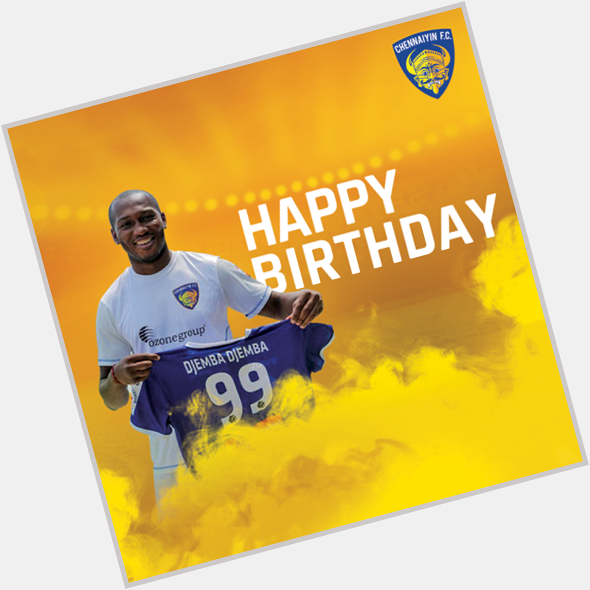 From everyone at Marina Arena, we wish Eric Djemba Djemba a Very Happy Birthday! 