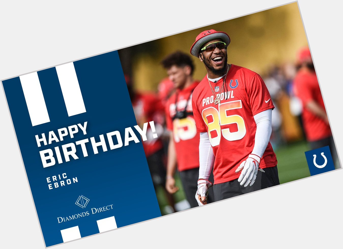  fans, let s wish Eric Ebron a Happy Birthday! 