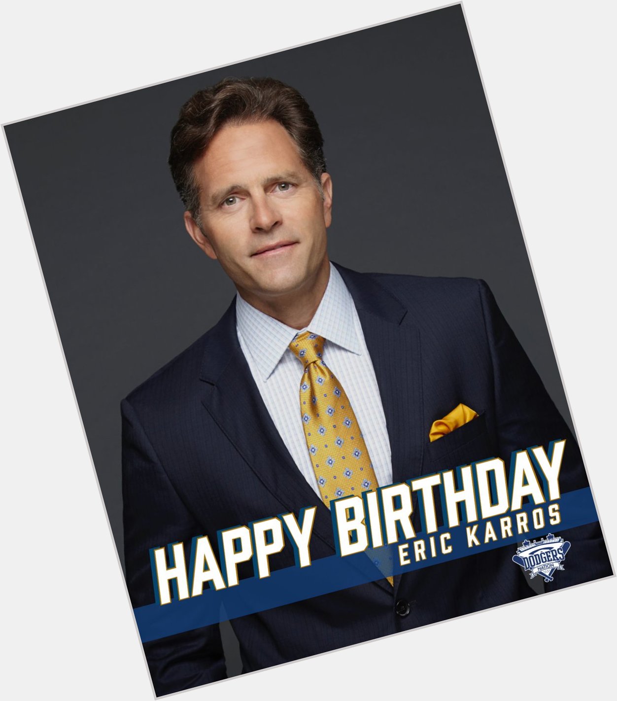 Everyone help us wish Eric Karros a very Happy 53rd Birthday!   