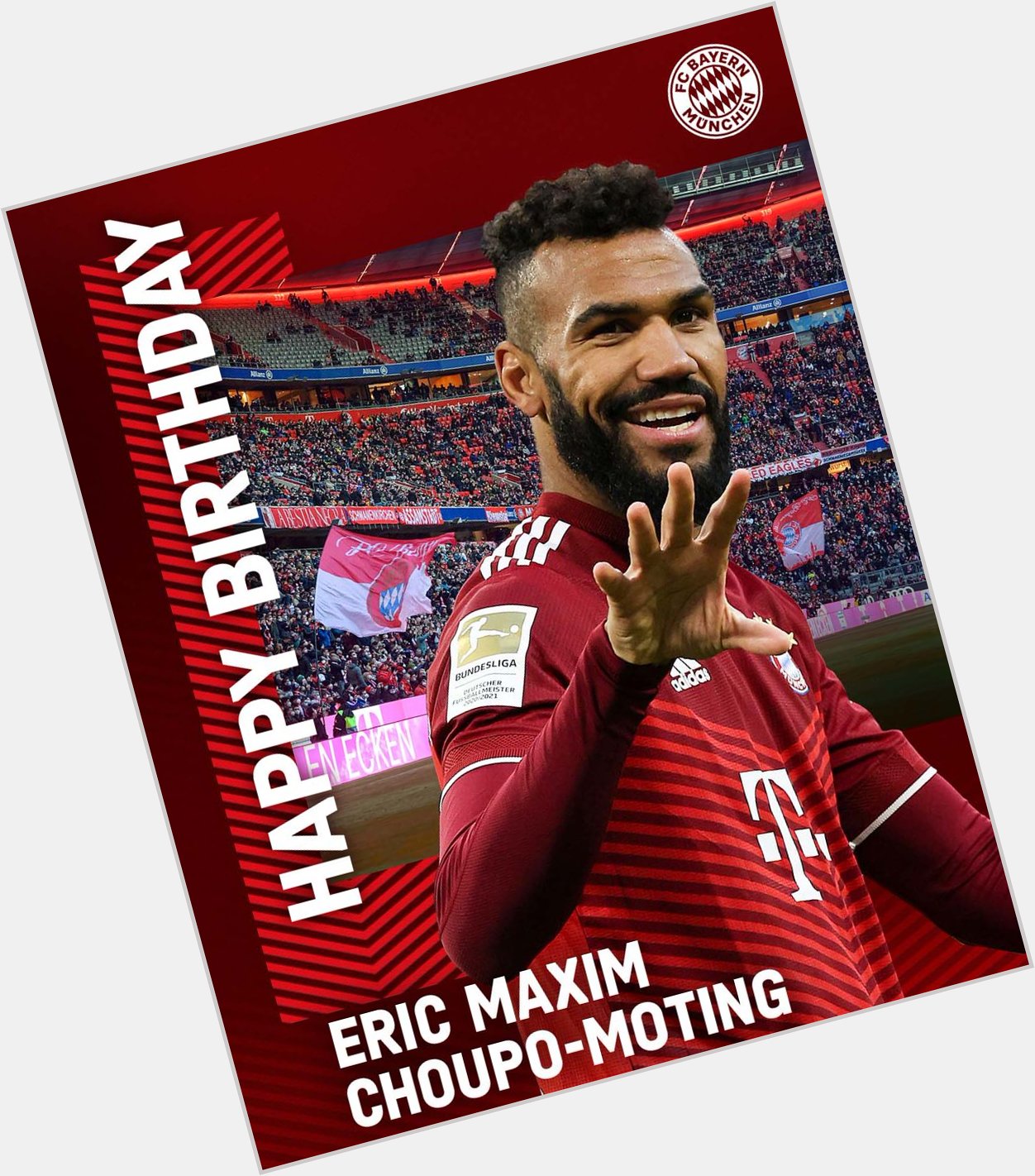 Happy 33th Birthday 

Eric Maxim Choupo-Moting  