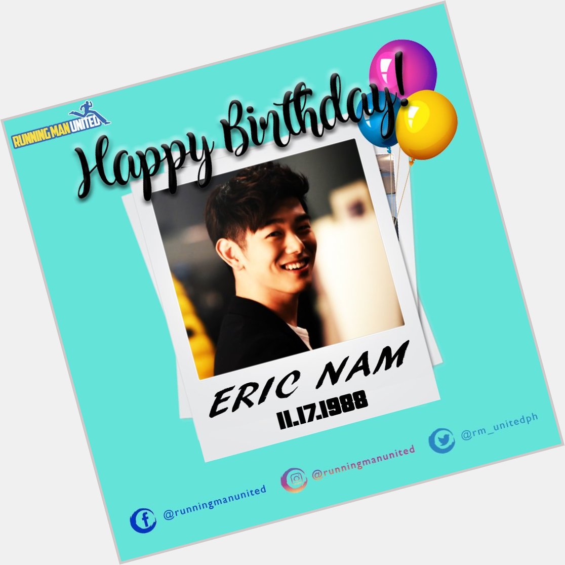 Happy Birthday Eric Nam! 