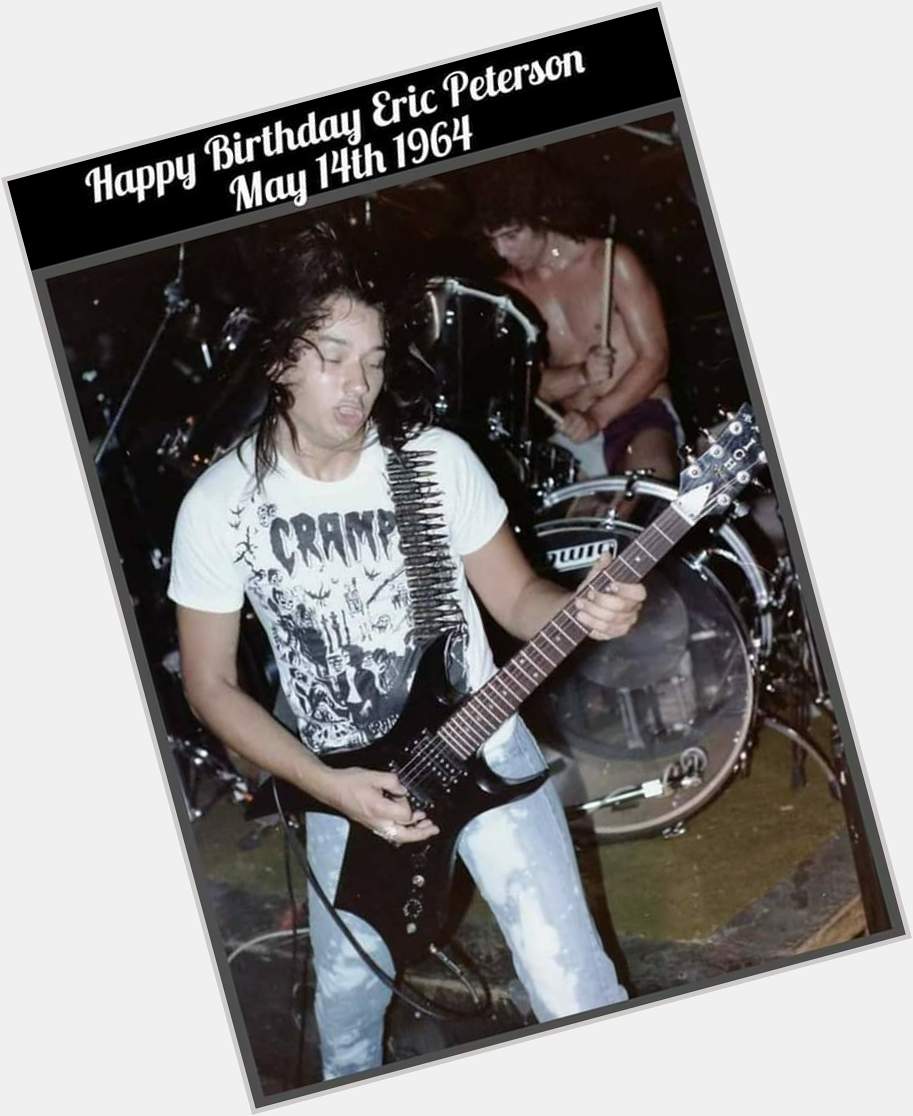 HAPPY BIRTHDAY ERIC PETERSON!!!
May 14th 1964
Testament, Dragonlord.
ex Legacy. 