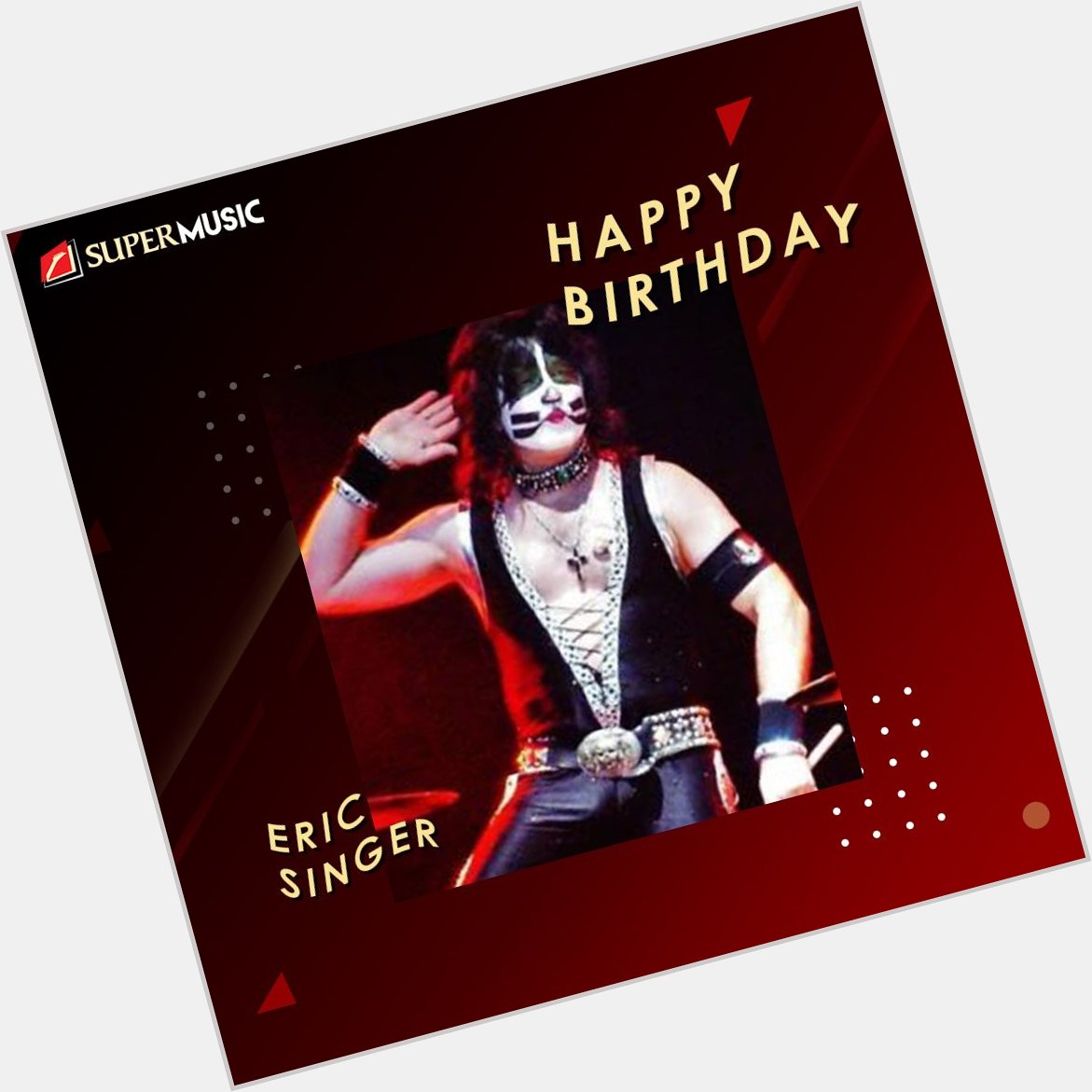  1958: Happy Birthday, Eric Singer! Drummer rayakan hari jadi ke-60 tahun. 