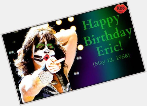 Happy birthday Eric Singer!   