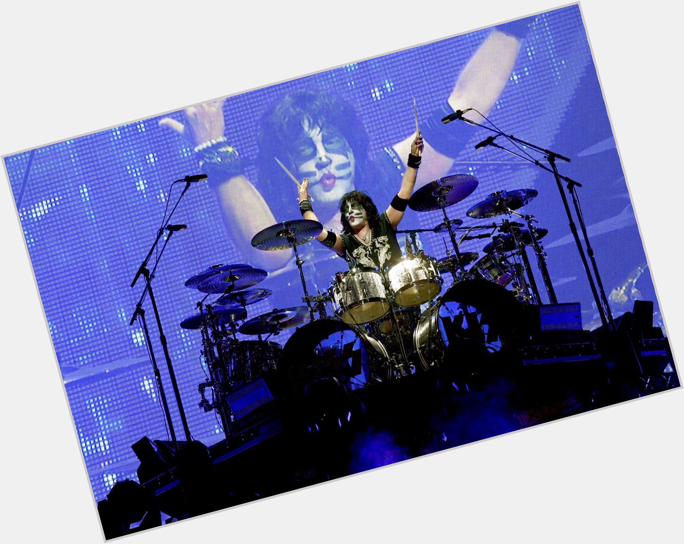 Happy Birthday Eric Singer of Photo by Kevin Winter 