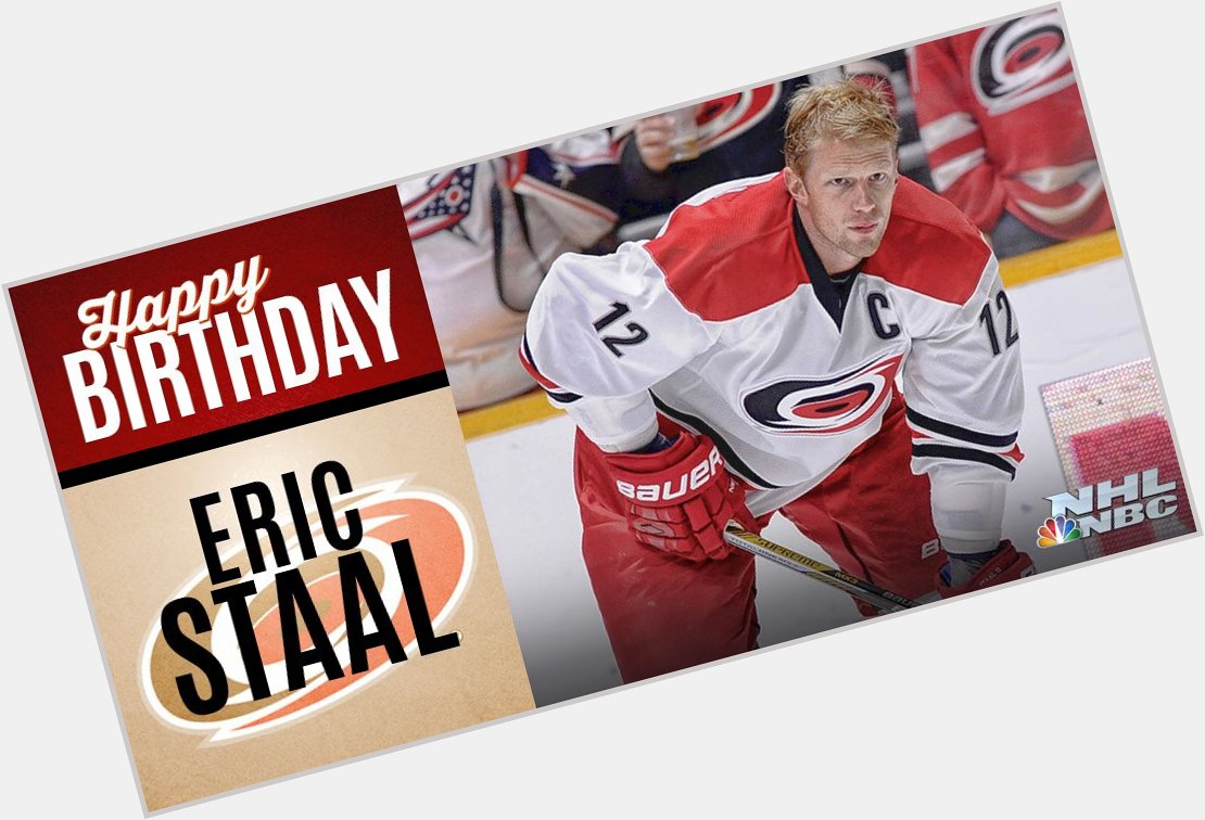 Happy Birthday Eric Staal! 