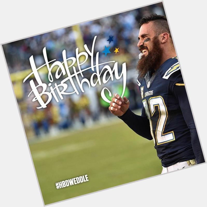 Double-tap to wish Eric Weddle a Happy Birthday!   