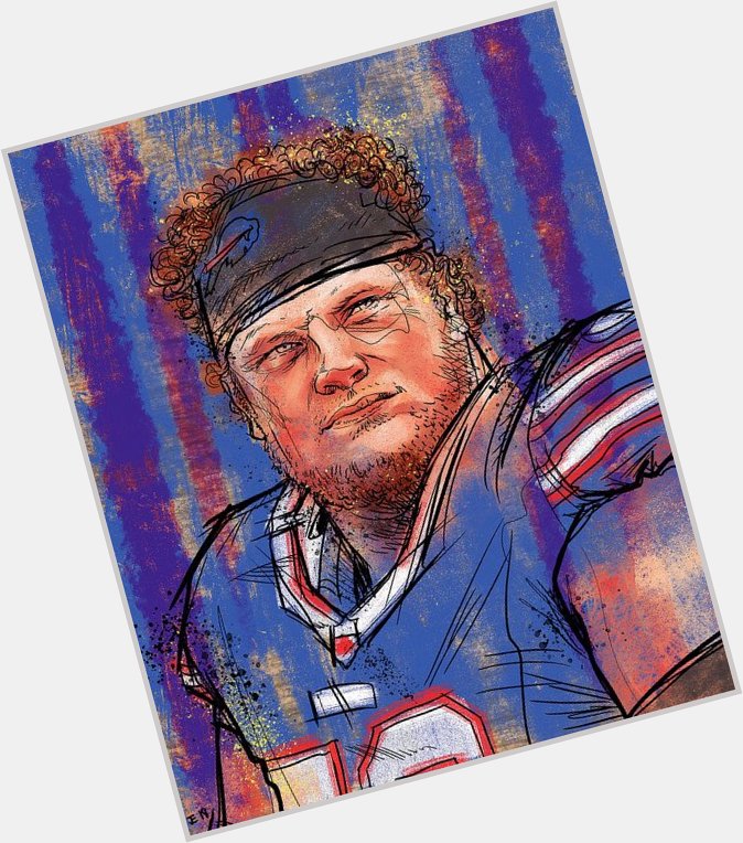 Happy birthday to Eric Wood ( )! Here s a portrait I did of him last year :) 