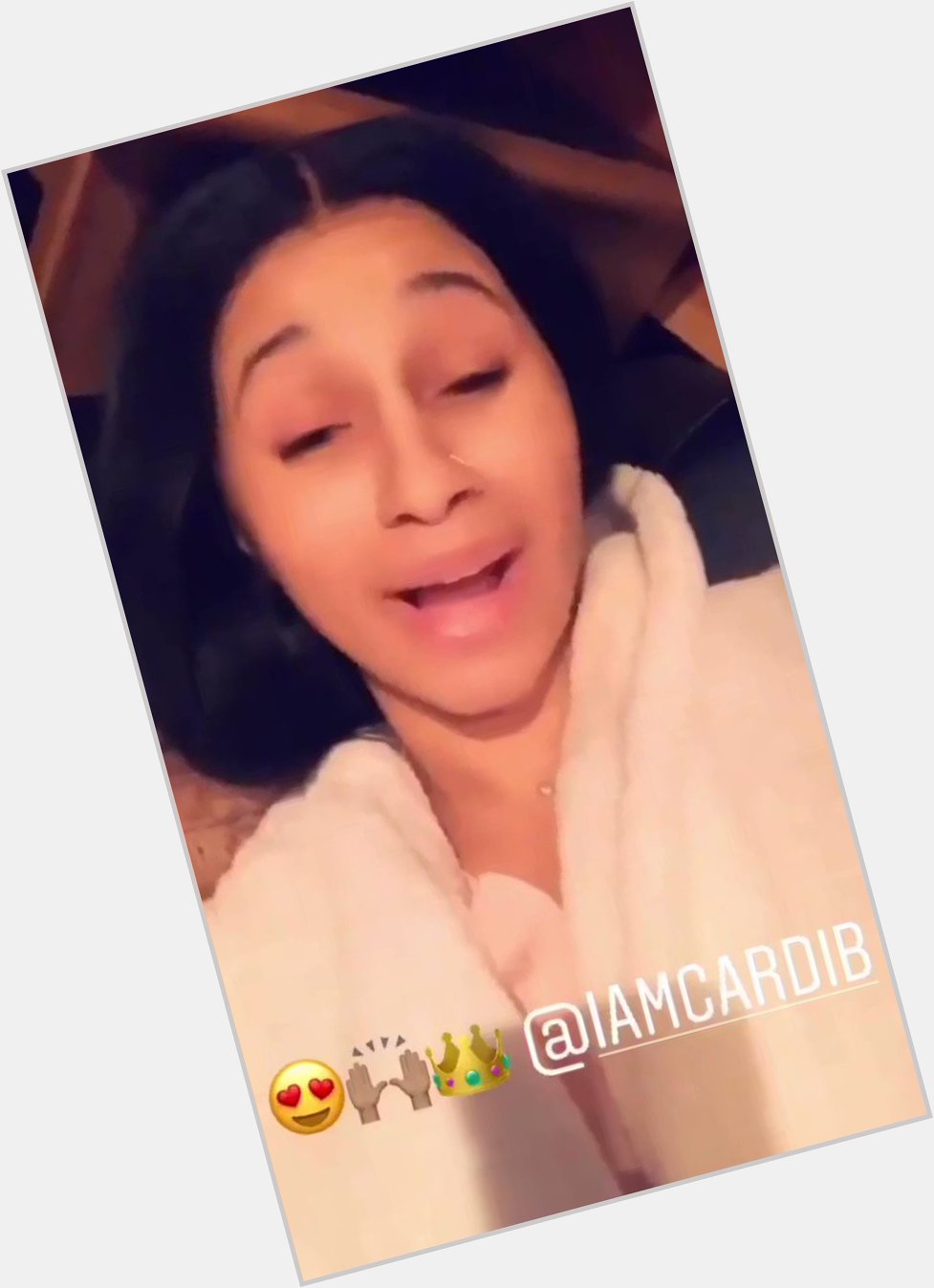 Cardi wishes Erica Mena  a happy birthday on Instagram (Safaree put it all together). 