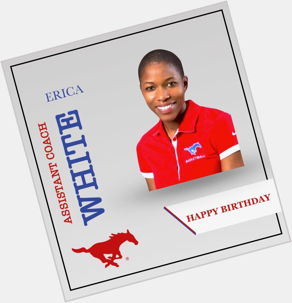 Happy Birthday to Coach Erica White! Hope you have a wonderful day from your Mustang Family!     