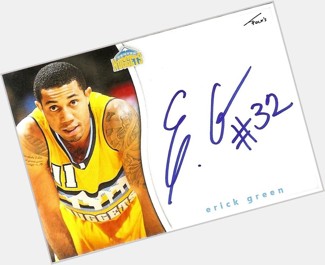 Happy Birthday to Erick Green of who turns 26 today. Hope you\ll have a great day 