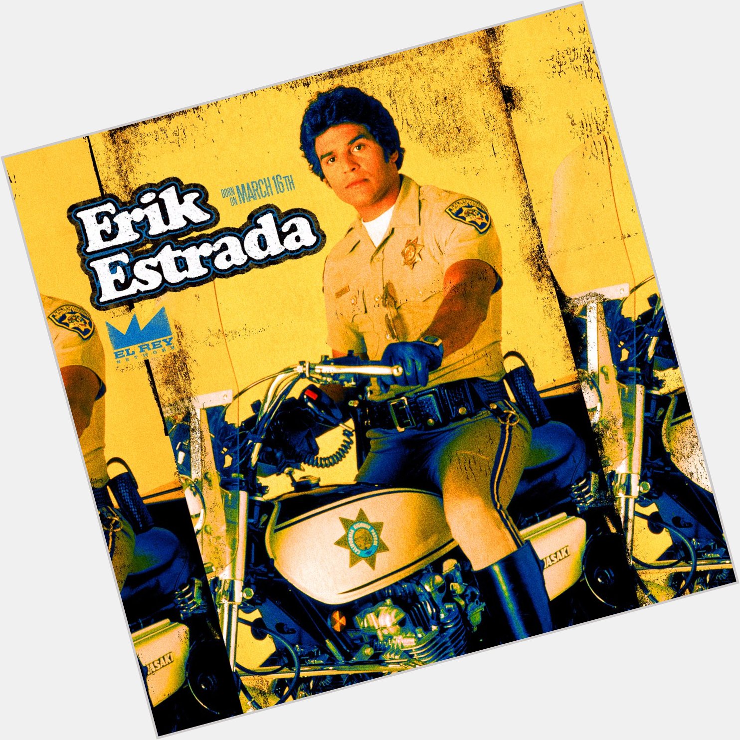 He patrolled the streets on our screens and in real life. Happy Birthday to Erik Estrada from 