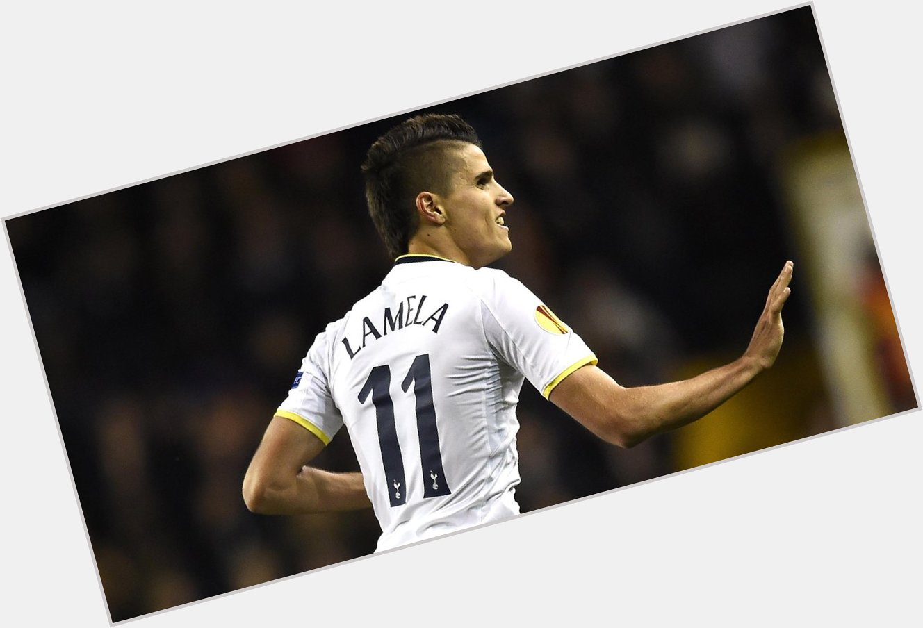 A very Happy Birthday to Erik Lamela! Have a great day and finish it with three points! 