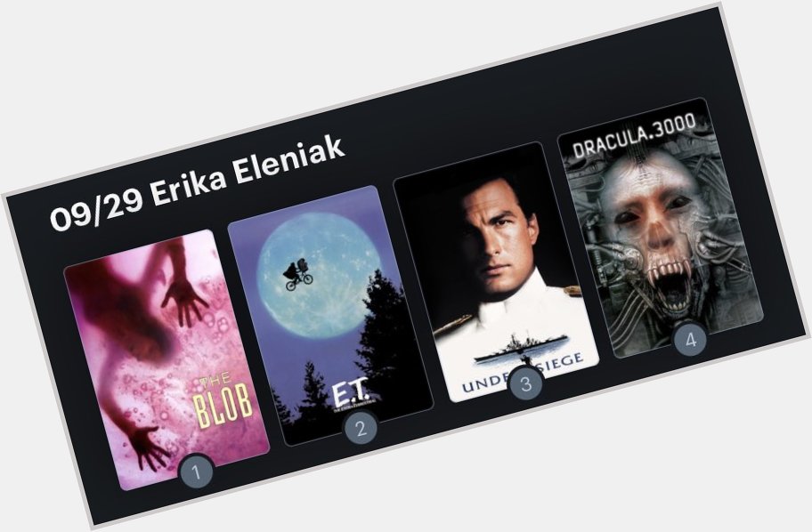 Hoy cumple años la actriz Erika Eleniak (52). Happy Birthday ! Aquí mi Ranking: 