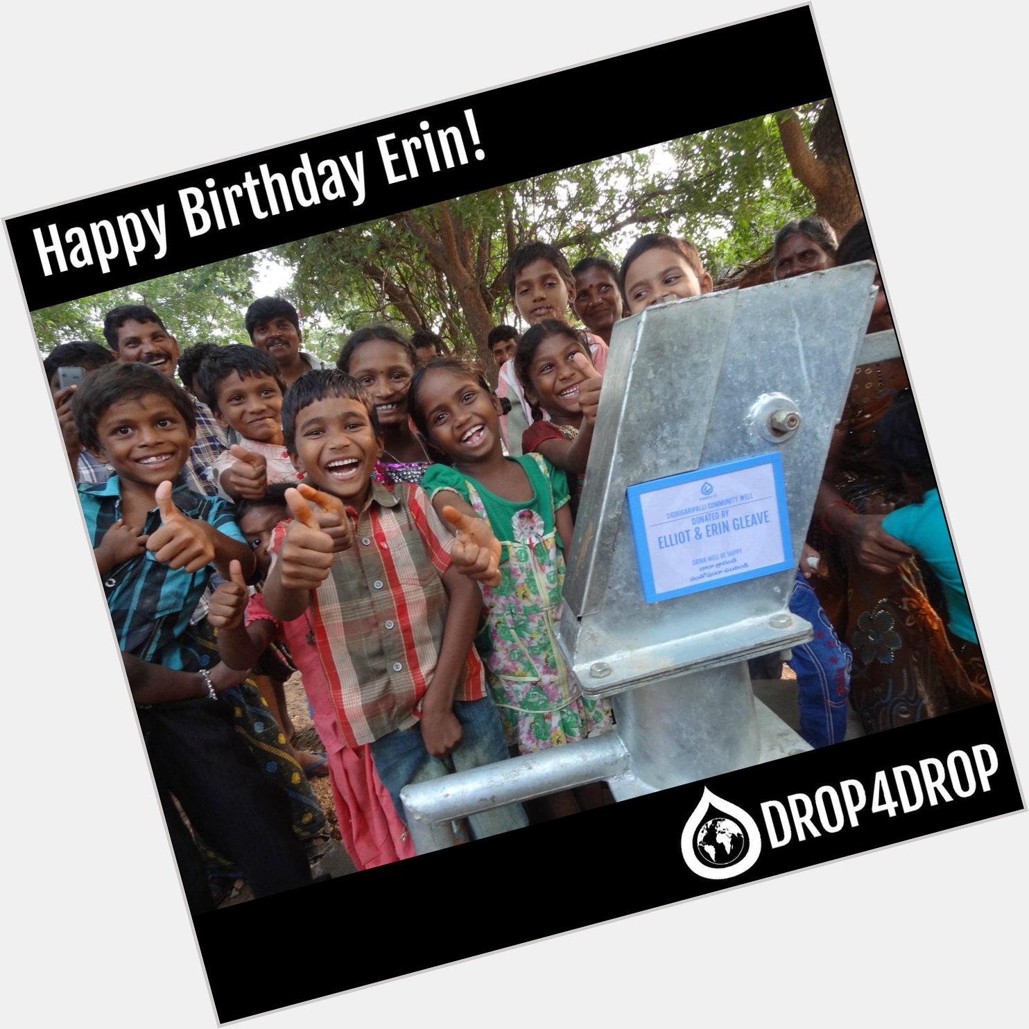 Happy Birthday to A huge thank you from the team and the Siddugaripalli community 