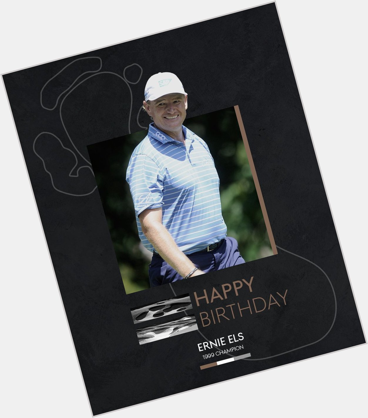 Happy birthday to our 1999 champion, Ernie Els 