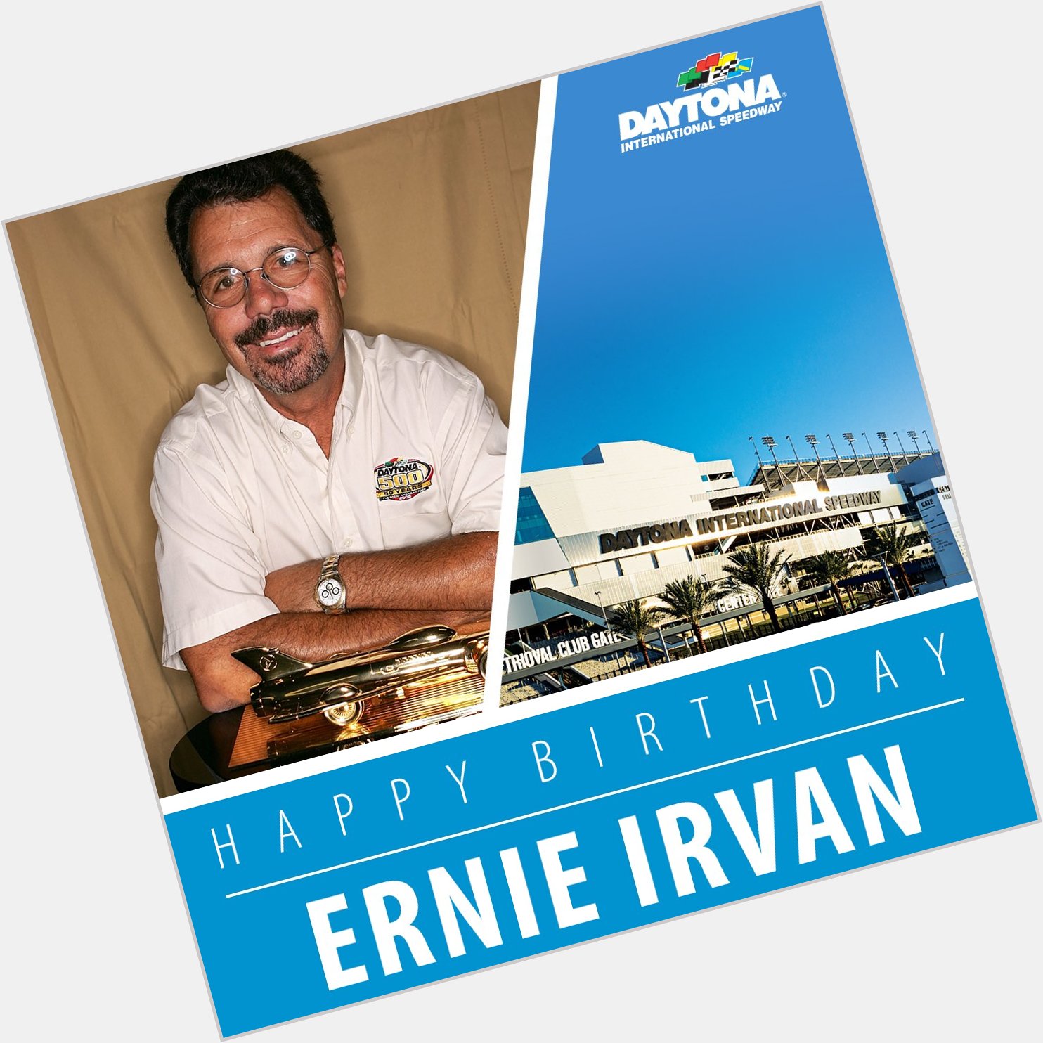 Happy Birthday to 1991 DAYTONA 500 Champion Ernie Irvan! 