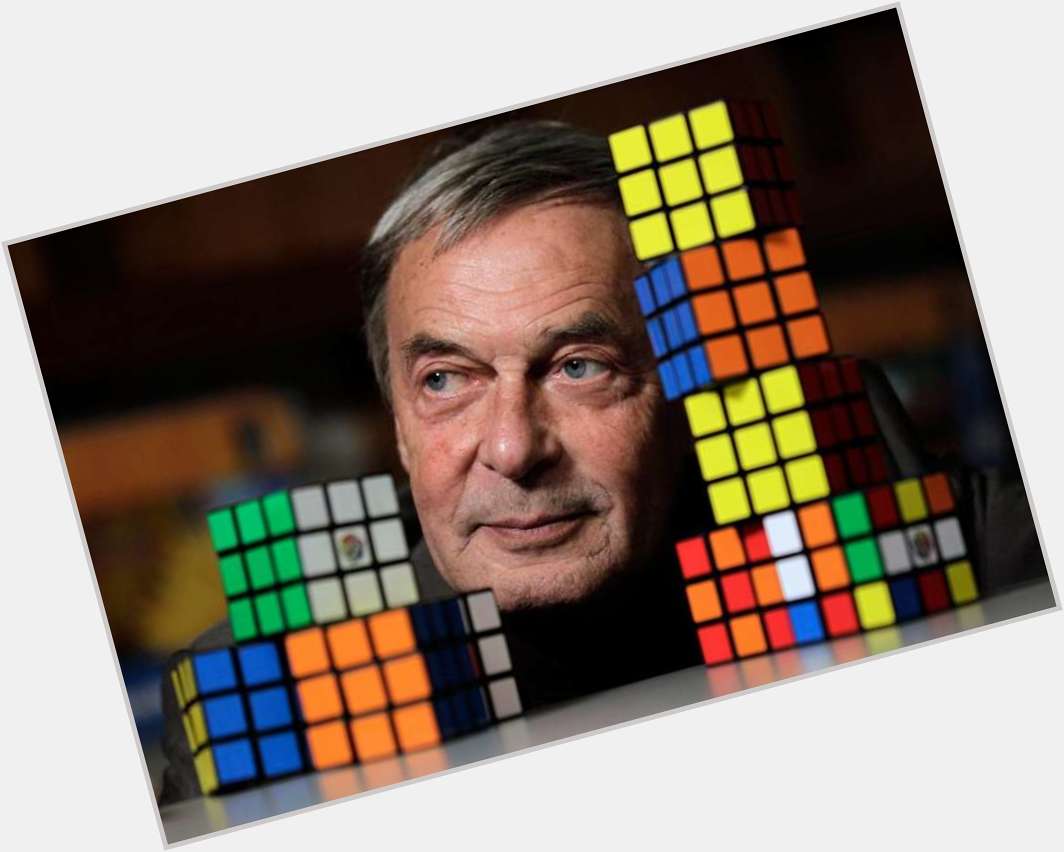 Happy Birthday to Erno Rubik, inventor of the Rubik\s Cube 