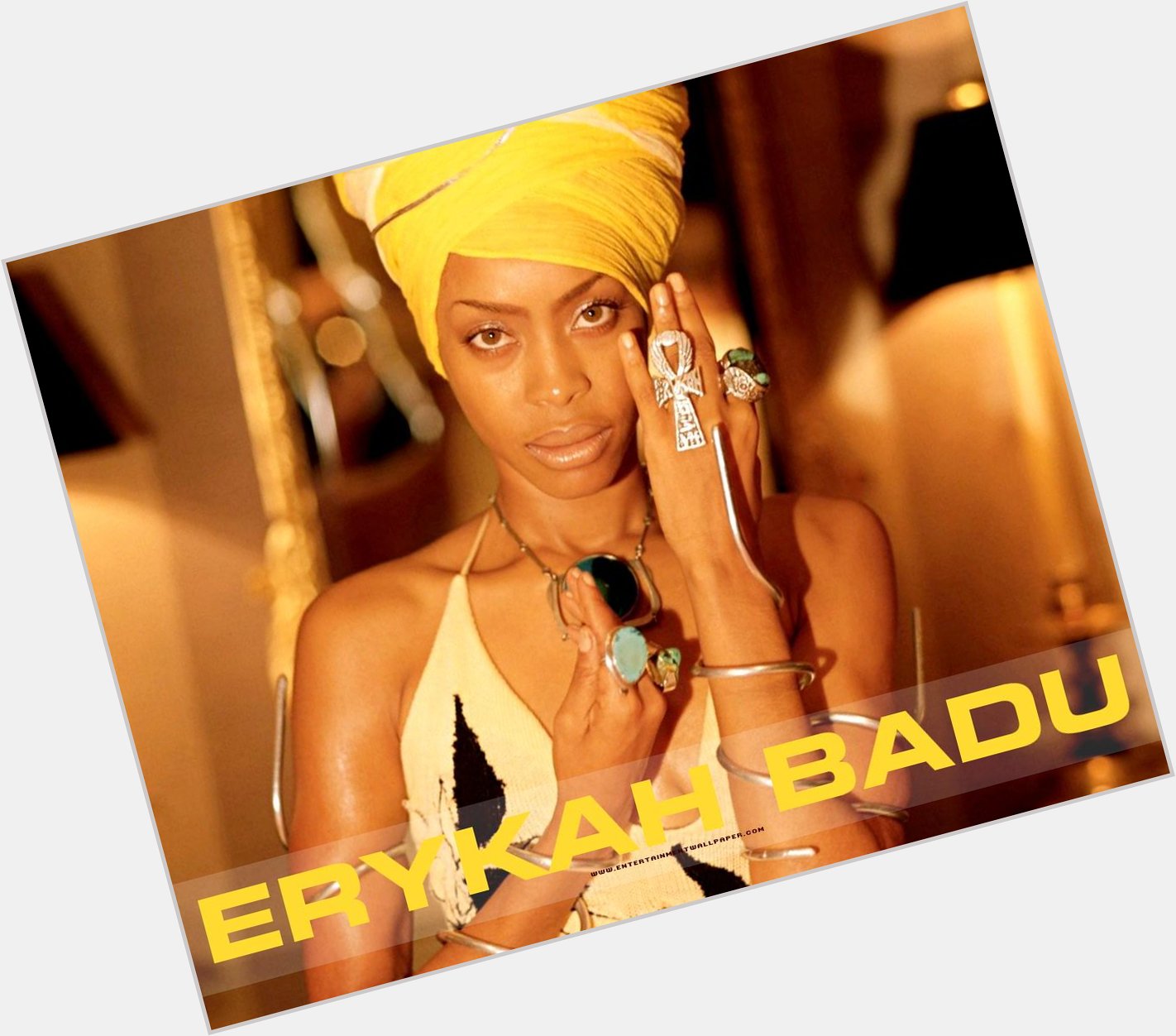 Happy Birthday to Erykah Badu, who turns 44 today! 