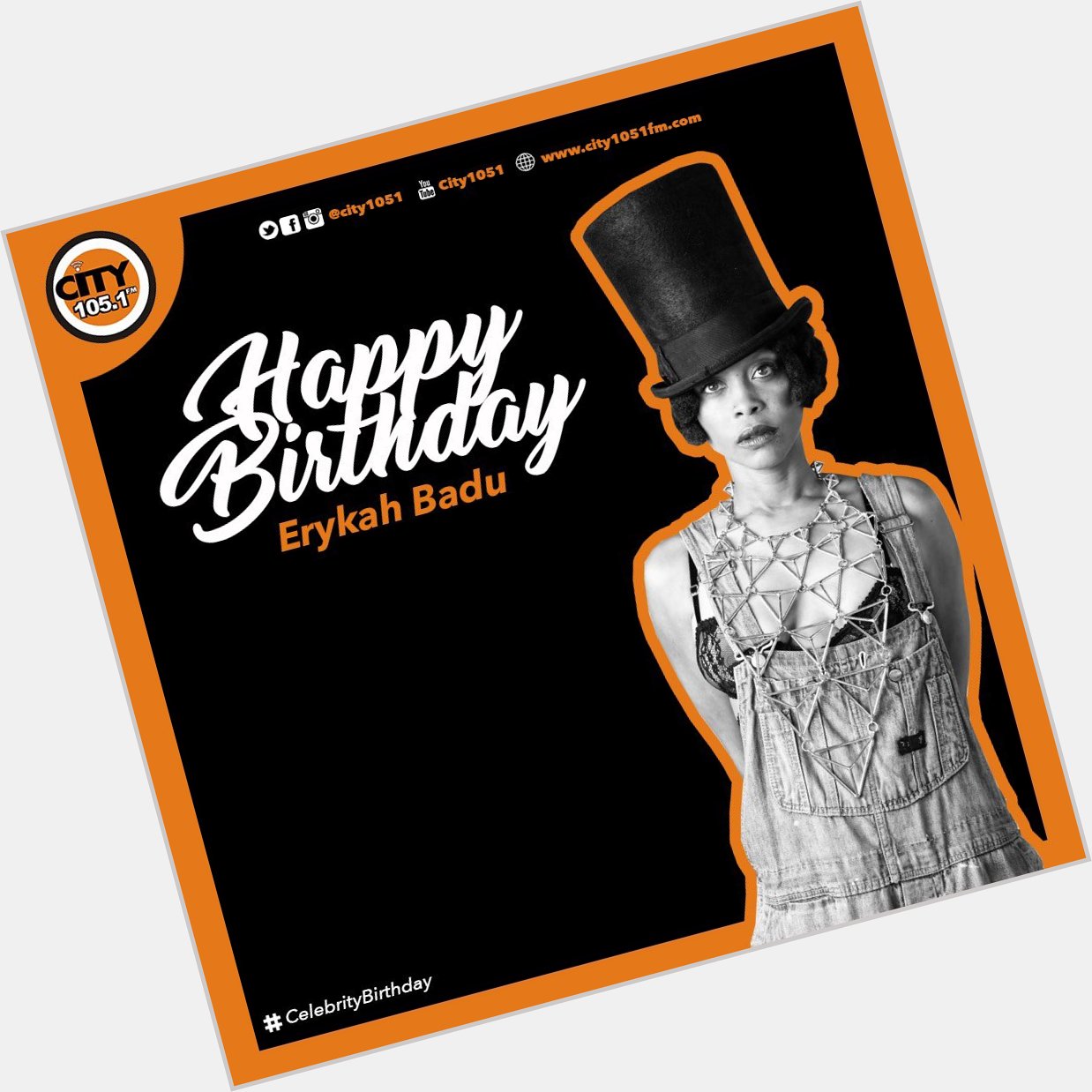 Tag a Erykah Badu fan I tag Happy Birthday 