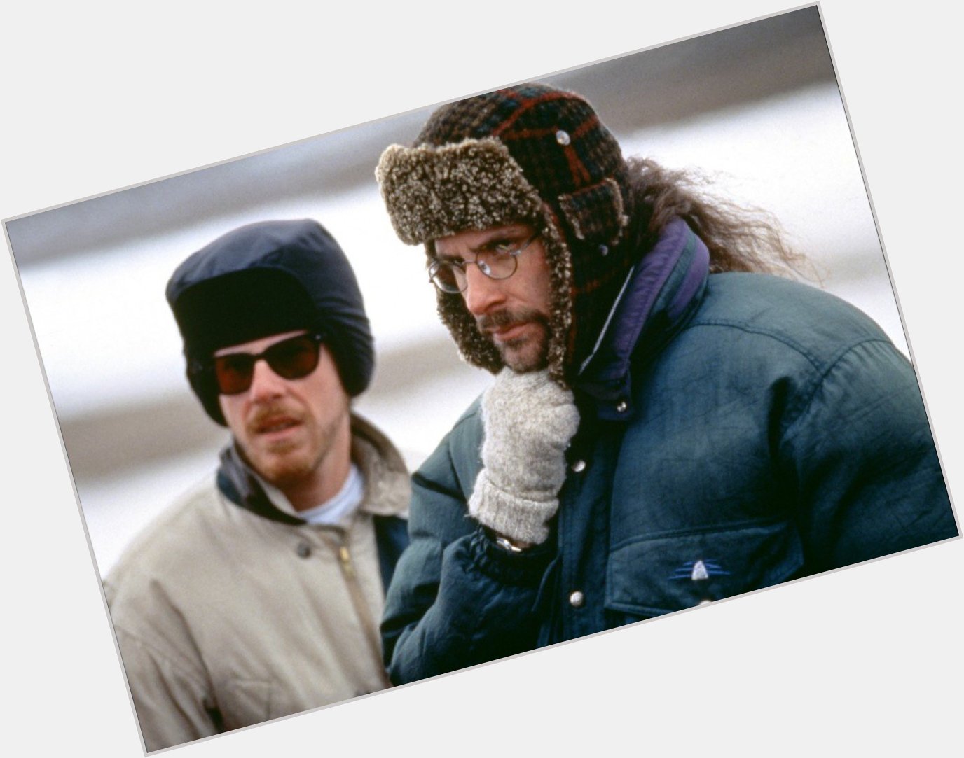 Happy birthday, Ethan Coen!

Here with his brother Joel, on the set of Fargo (1996). 