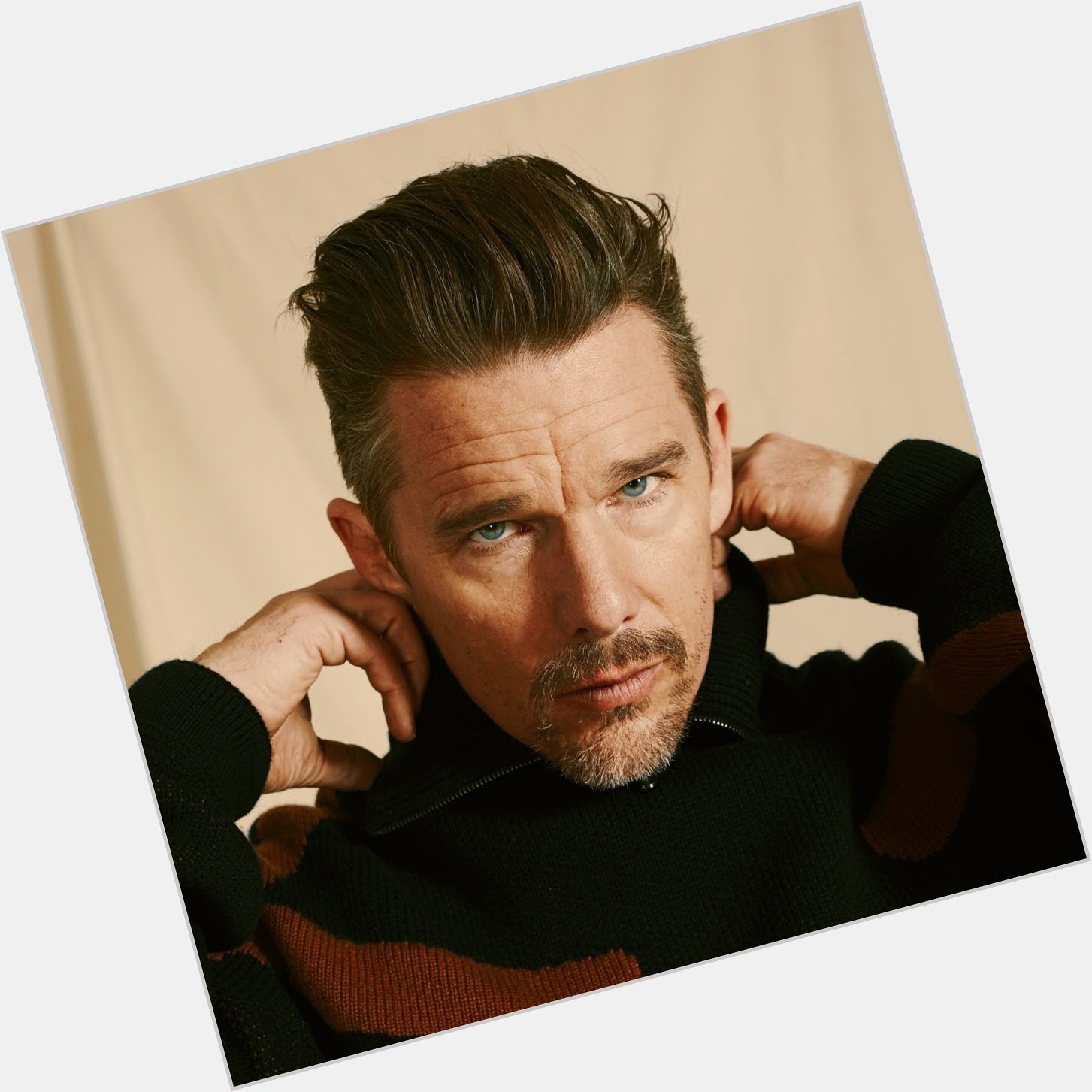 Happy Birthday, Ethan Hawke! 
Photography by Fanny Latour-Lambert for GQ 