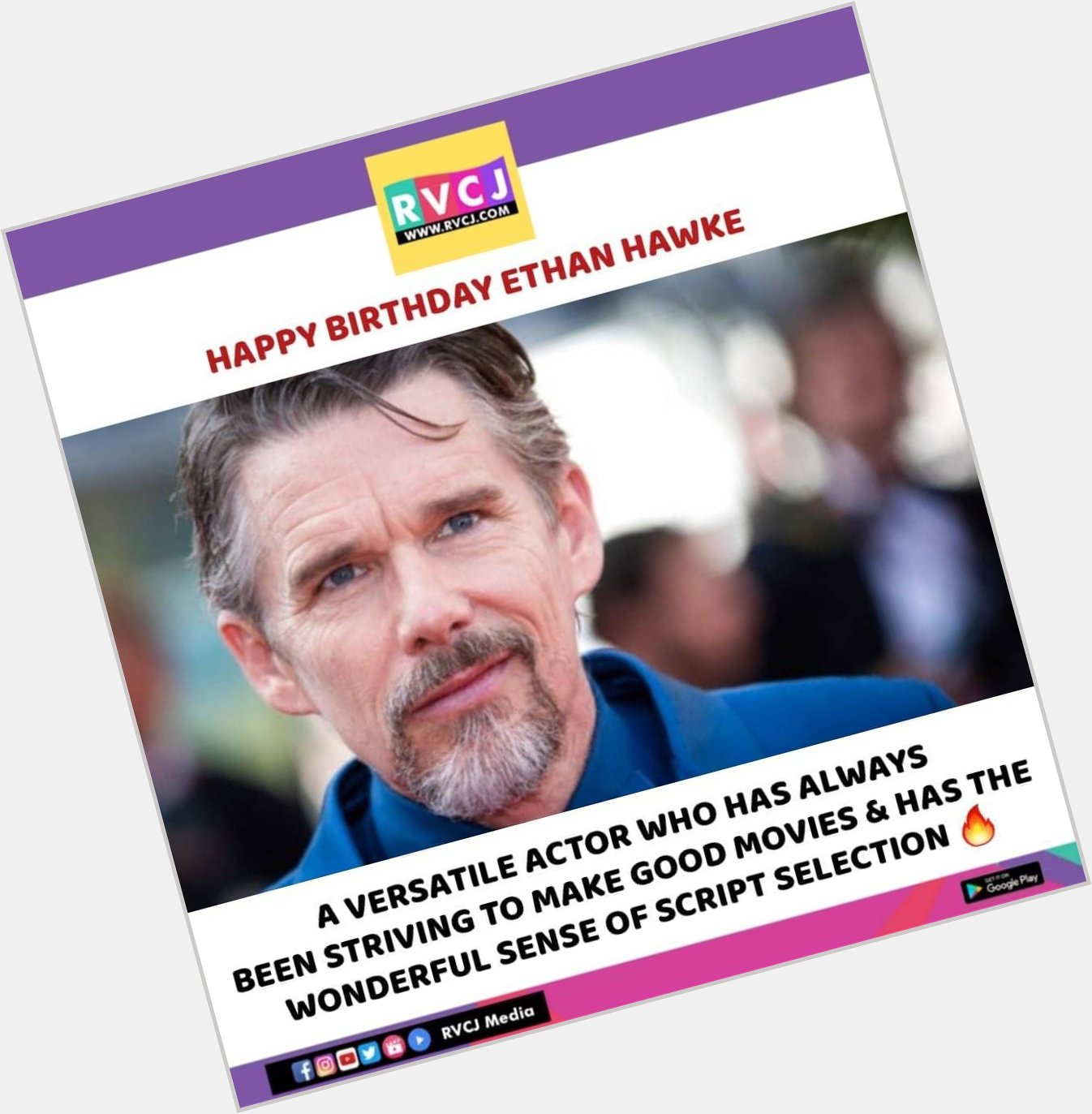 Happy Birthday Ethan Hawke!    