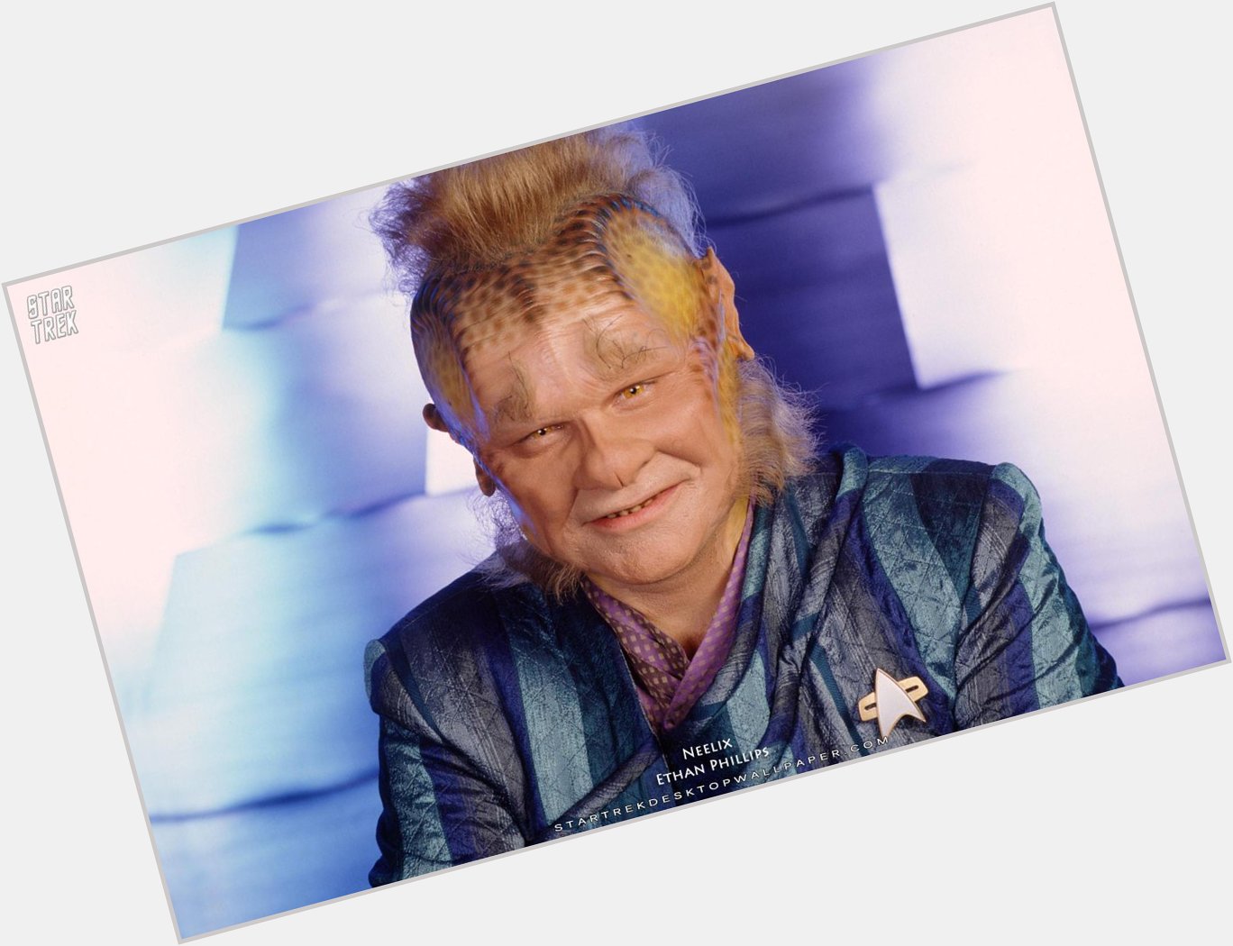 Happy Birthday to Ethan Phillips ~ \"Neelix\" one of my fav characters from  