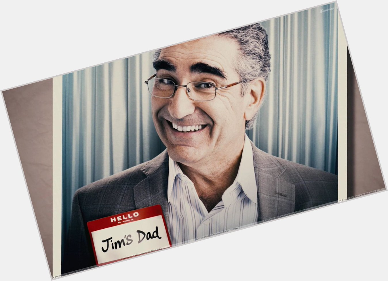 Psst, Jim\s dad from Eugene Levy, turns 69 today. Happy bday! 