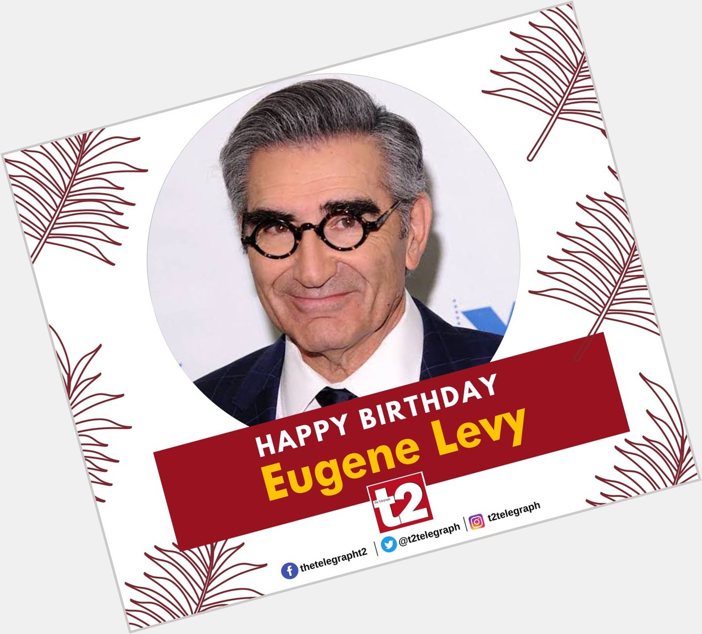 He makes Johnny Rose one of the most engaging characters of the small screen. Happy birthday, Eugene Levy! 