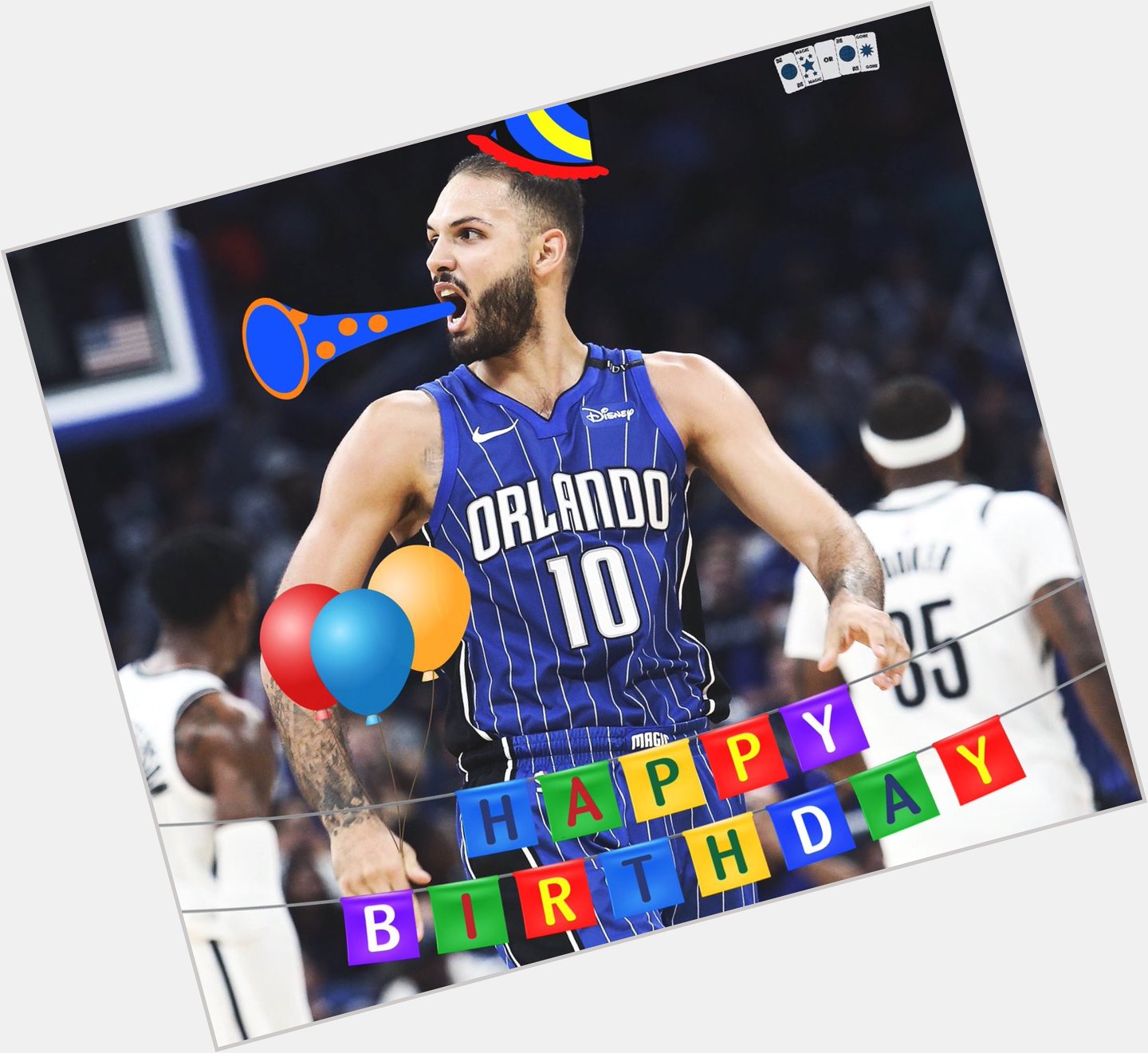 Join us in wishing a very Happy Birthday to the Clutch God, Evan Fournier! 