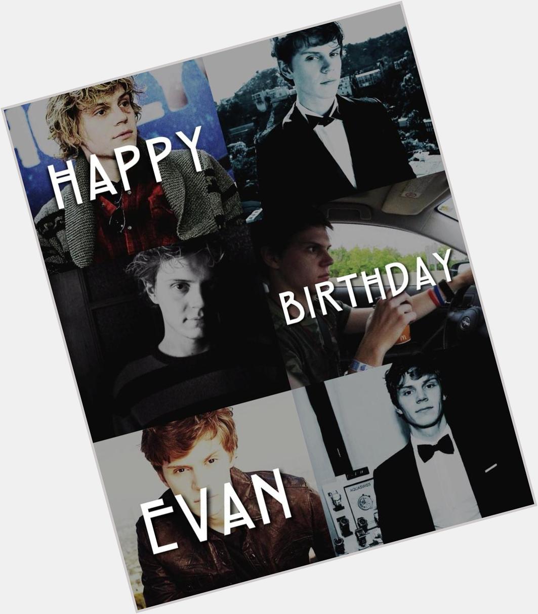 Happy birthday Evan Peters. 